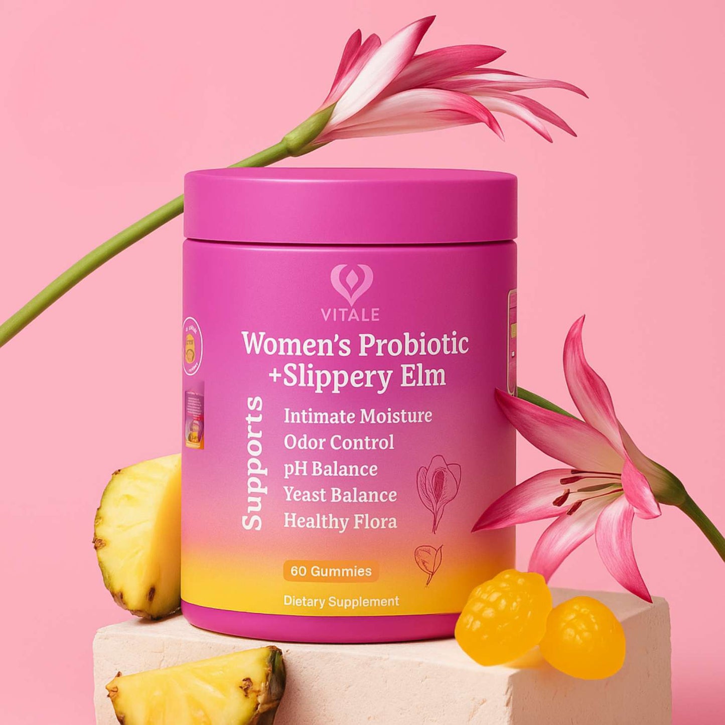 Vitale Premium Feminine Balance Gummies⁺
